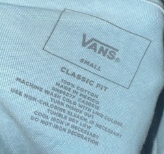 Vans Shirt Mens Small Classic Fit Off The Wall Graphic Skate Tee Skateboarding