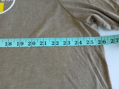 TOYOTA RACING Khaki Tan Mens Double Sided Shirt 3XL Used