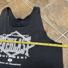 VINTAGE Everlast Boxing T-Shirt Mens Size L Black Stringer Muscle Tee 90s