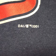 Cleveland Indians Omar Vizquel 13 T Shirt 2001 True Fan XL MLB Baseball Tee Vtg