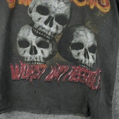 Valabasas Shirt Mens XS Black Skull Graphic From Memphis With Love Gothic Rock