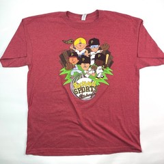 Backyard Sports Pittsburgh Pirates Red Heather Baseball Sugardale T-Shirt XL