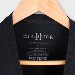 Gladiator II Movie T-Shirt Hot Topic Black Cotton Size Large