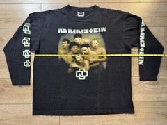Rammstein Long Sleeve Band Shirt XXL The Roxx Official Graphic Tee Black Rare