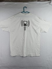 Wireless Radio Services Logo Mens 3XL White T-shirt