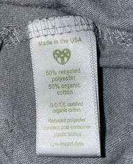 Graphic Positive Vibes Tee Sustainable Organic Cotton Blend | Made in USA