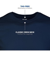 Gildan Men’s Crew T-Shirts Multipack Style G1100 NavyCharcoalCardinal Red L