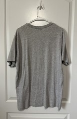 U.S. Polo Assn. Men’s Gray V-Neck Short Sleeve Cotton Blend Logo Tee L