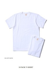 Whitesville WV73544 2-PACK T-SHIRT OFF-WHITE Size L Men’s unused Made in Japan