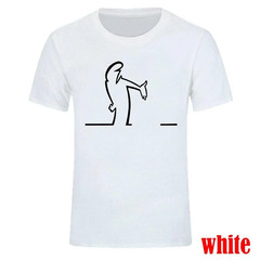 Summer T Shirts for Men Balum La Linea Funny Graphic Tshirt Cotton Comfortable P