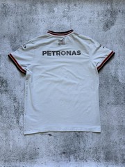 Petronas Mercedes-Benz AMG Formula 1 T-shirt Racing Men’s M Size White