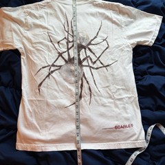 Doja Cat Scarlet Tour T-Shirt Mens Small White I Hate Doja Cat Spider Graphic
