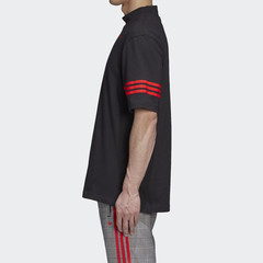 adidas Originals Trefoil x 424 R.Y.V. Ribbed Collar Loose Short Sleeve Tee