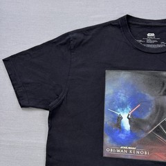 Star Wars Obi-Wan Kenobi Darth Vader Graphic T Shirt Black Large L