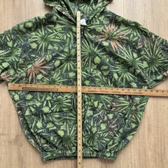 Vintage DK Flatwoods Florida Camo Hunting Jacket XL Full Zip Hooded USA Made