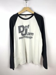 Fruit Of The Loom Valueweight Def Jam Recordings Long Sleeve T-Shirt Adult XXL