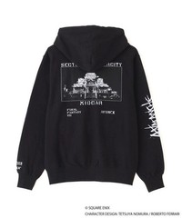 AVIREX FINAL FANTASY VII REMAKE ZIP UP HOODIE BLACK EDITION XL