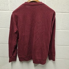 Jungmaven Mens Hemp Organic Cotton Long Sleeve T Shirt Sustainable Red M 24×27