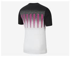 Nike Jordan Fade Men’s Graphic T-Shirt White/Black/Active Fuchsia BNWT