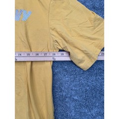 New Balance US Navy PT TShirt Mens Large Yellow Reflective Military Training Top