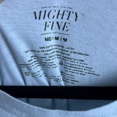 Mighty Fine Monaco Graphic Tee Unisex Medium Euro Summer Neon Top