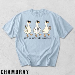 Comfort Colors Test Day Goose Shirt, You Got This Teacher Tee, Off To Actively
