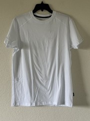 Kenneth Cole Small Mobility Knit T-Shirt White Super Soft $49