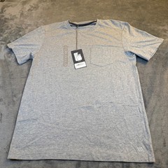 VRST Essential Pocket Tee Heather Gray Short Sleeve Crew Neck Men’s Small NWT