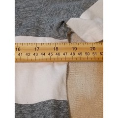 Hollister Mens Must-Have Collection Striped Shirt Grey White Medium Short Sleeve