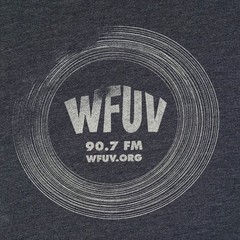 WFUV T-Shirt – 90.7 FM NPR Public Radio NYC – Mens L Blue Political