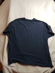 Gildan Graphic T Shirt Mens 2XL Blue Protons Neutrons Electrons Morons Novelty