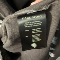 Darc Sport 1 of 500 Burnout Premium Oversized Tee – Wolf Gray, Size L
