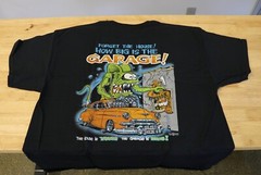 Men’s Ed Big Daddy Roth Rat Fink How Big Garage Black Cotton T-Shirt M-3XL RFB8