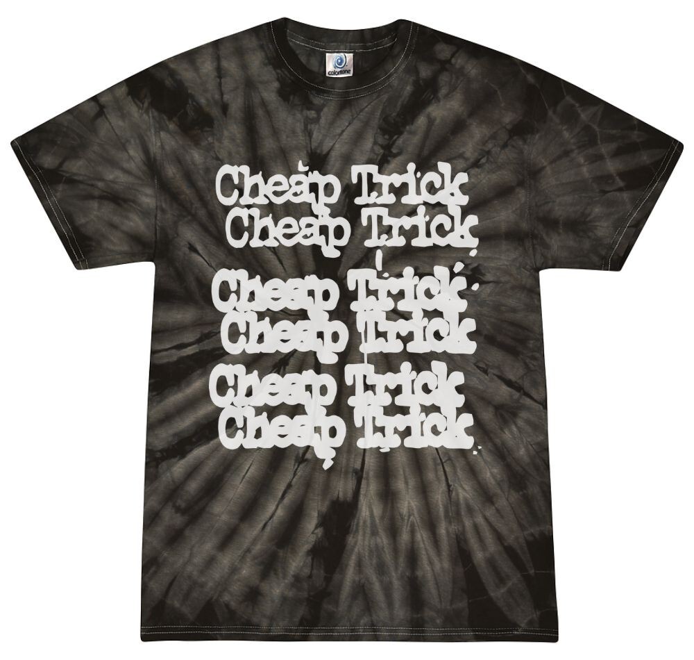 Cheap Trick Tie-Dye T-Shirt Rock Band Classic Youth and Adult Size Cotton Tee