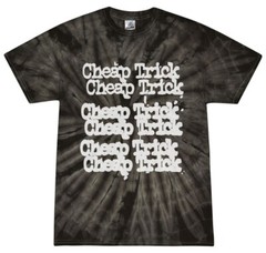 Cheap Trick Tie-Dye T-Shirt Rock Band Classic Youth and Adult Size Cotton Tee