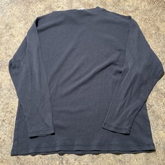 Avirex Shirt Mens 2XL Thermal Black Gray Long Sleeve Skull Biker Jesse Pinkman