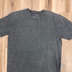 Weston Jon Boucher Shirt Mens 2XL Black Tee Cotton Mineral Wash Short Sleeve