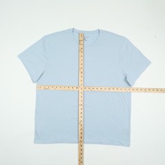The Men’s Store Pima Cotton Solid T-Shirt Celestial Size XL 3418