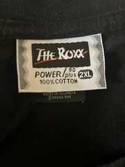 VTG SCARFACE 2XL The Roxx Tony Montana 90s Single Stitch Black Graphic T-Shirt