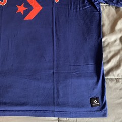 Converse Blue & Orange T-Shirt Size Medium Made In Italy