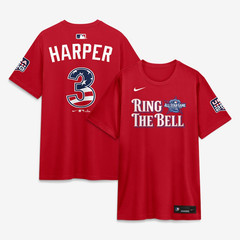 2026 All-Star Game Men’s National League Red Name & Number T-Shirt, Tee Reprint