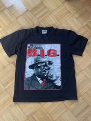 The Roxx The Notorious BIG T Shirt Retro Style black tee Unisex tee