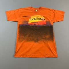 Vintage Disney The Lion King Shirt Mens Large Movie AOP Single Stitch USA 90s