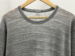 VTG 90s Gradient Sun Faded Super Paper Thin Burnout Tri-Blend Worn T-Shirt XL