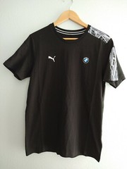 PUMA BMW Motorsport MMS T7 TEE BLACK *NEW* 531183-01 Mens Size Medium