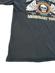 Vtg Matco Tools Skull Wings T-shirt Men’s M/L Black Short Sleeve Crew Neck