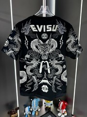Evisu t shirt tee black S/M/L/XL/XXL
