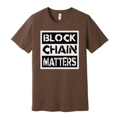 Block Chain Matters Graphic T Shirt For Crypto Enthusiasts And Tech Fans Unisex