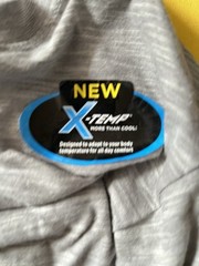 Hanes Men’s Ultimate X-Temp Long-Sleeve T-Shirt Size Small Wicking Material New