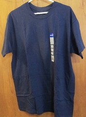 2 Gildan Adult T-Shirts ~ Blue and Heather Military Green Size M ~ New